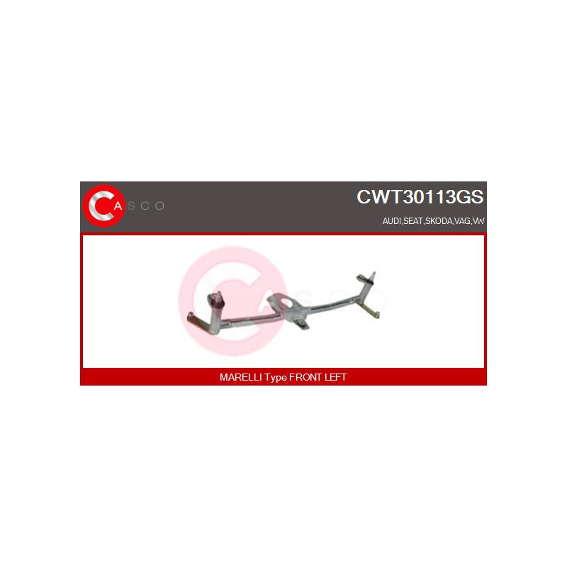 Tringlerie d'essuie-glace CASCO