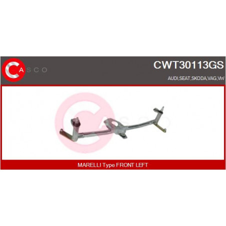 Tringlerie d'essuie-glace...