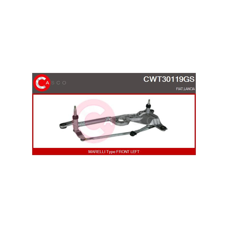 Tringlerie d'essuie-glace CASCO