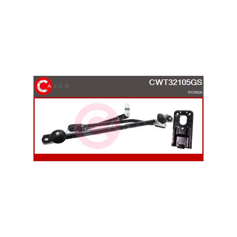 Tringlerie d'essuie-glace CASCO