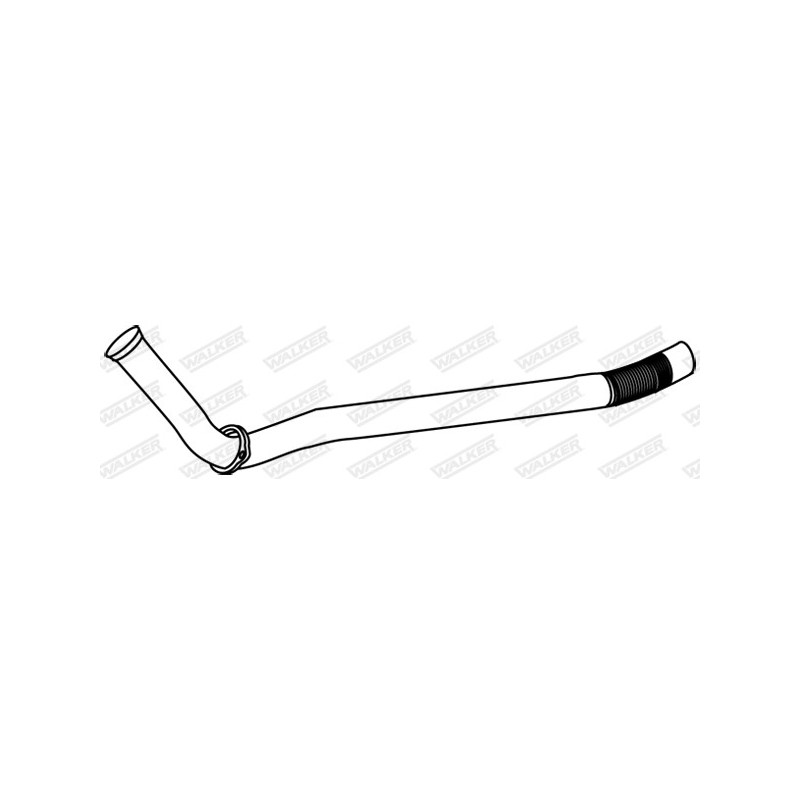 Walker 08149 Tuyau D'échappement - Compatible Chevrolet Aveo, Kalos, Daewoo - Pièce Auto Qualité Garantie 3 Ans