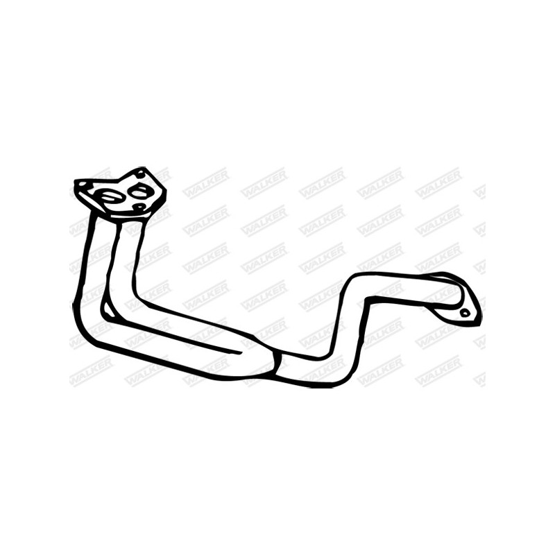 Tuyau d'échappement WALKER