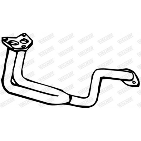 Tuyau d'échappement WALKER