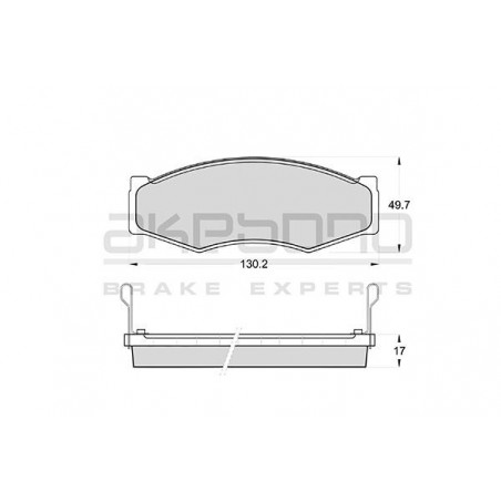 Jeu de quatre plaquettes de...