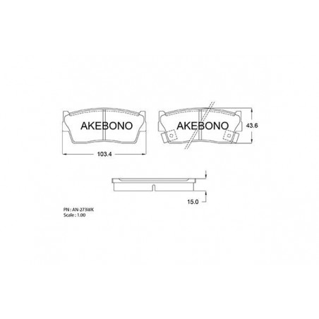 Jeu de quatre plaquettes de...