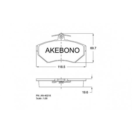 Jeu de quatre plaquettes de...