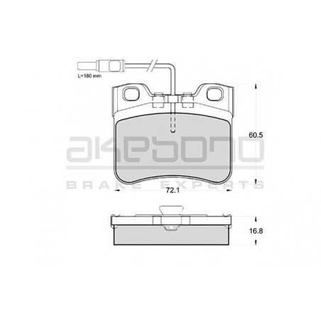 Jeu de quatre plaquettes de...
