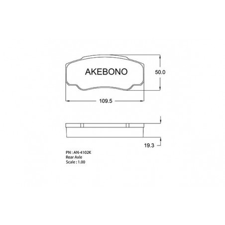 Jeu de quatre plaquettes de...