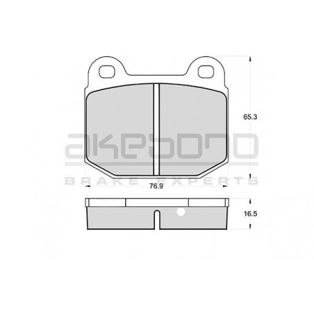 Jeu de quatre plaquettes de...