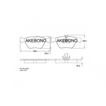 Jeu de quatre plaquettes de...