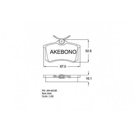 Jeu de quatre plaquettes de...