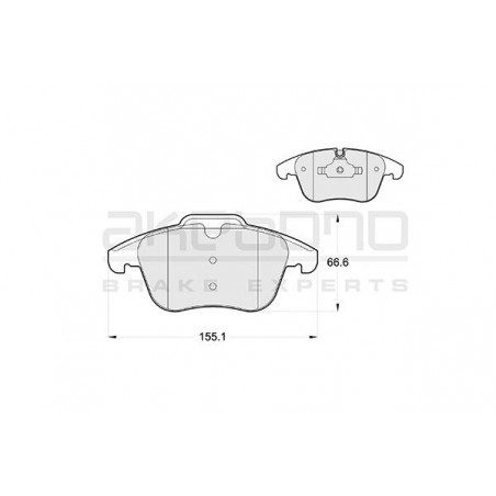 Jeu de quatre plaquettes de...