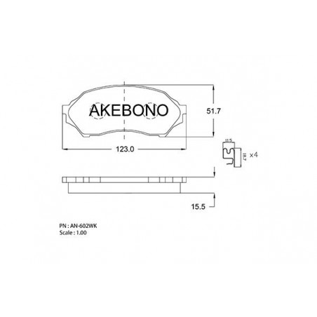 Jeu de quatre plaquettes de...