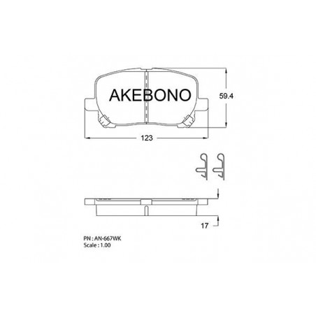 Jeu de quatre plaquettes de...