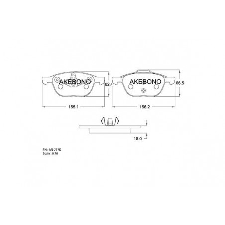 Jeu de quatre plaquettes de...