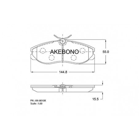 Jeu de quatre plaquettes de...