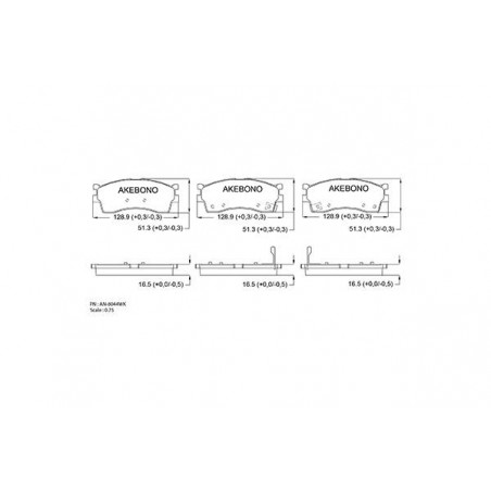 Jeu de quatre plaquettes de...