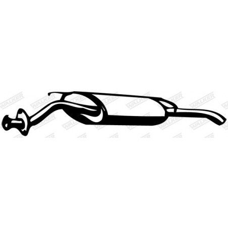 Silencieux arrière WALKER