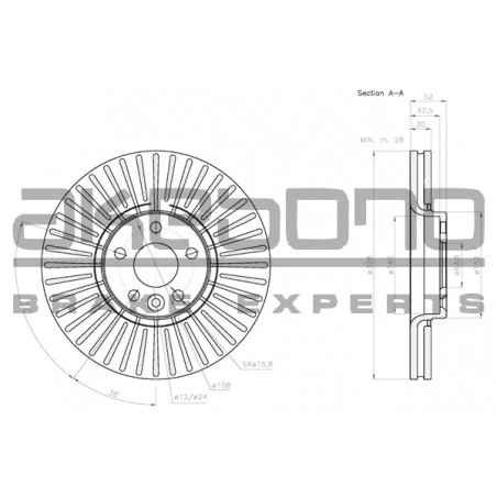 Disque de frein à l'unité...