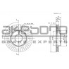 Disque de frein à l'unité AKEBONO