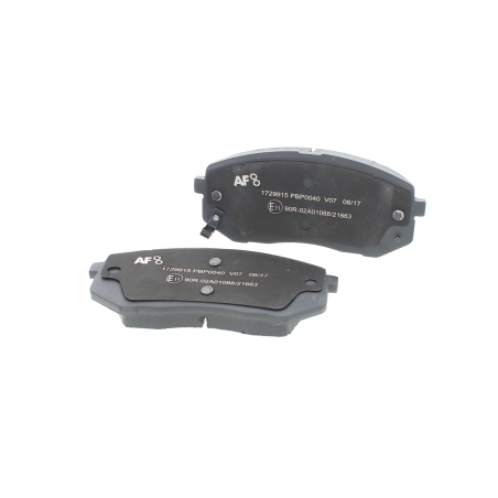 Jeu de quatre plaquettes de...