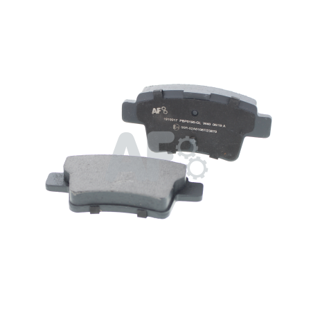 Jeu de quatre plaquettes de...