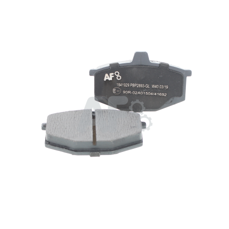 Jeu de quatre plaquettes de...