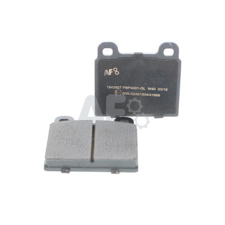 Jeu de quatre plaquettes de...