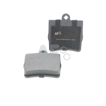 Jeu de quatre plaquettes de...