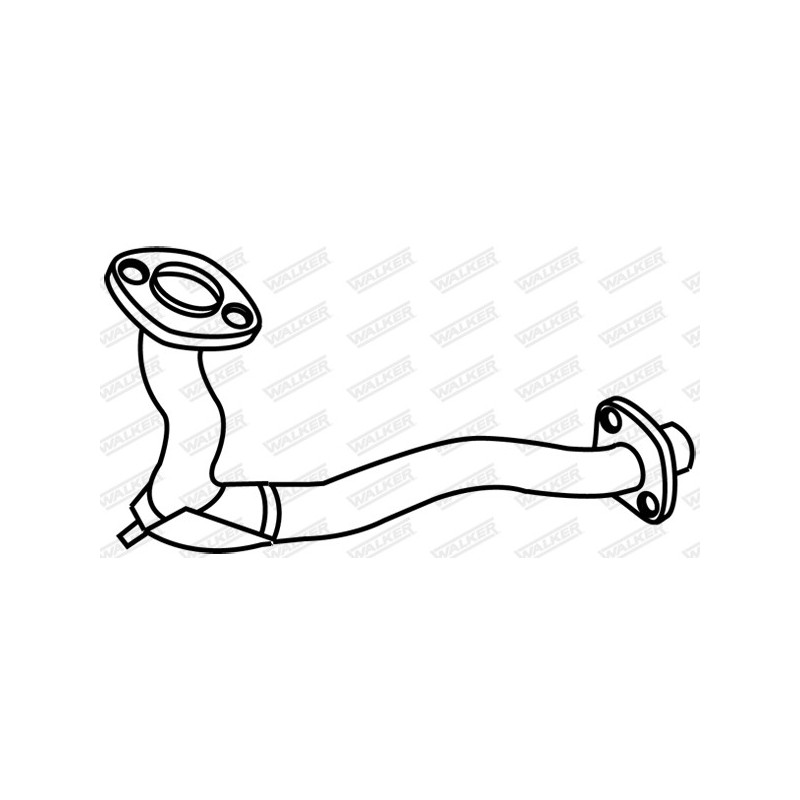 Tuyau d'échappement WALKER