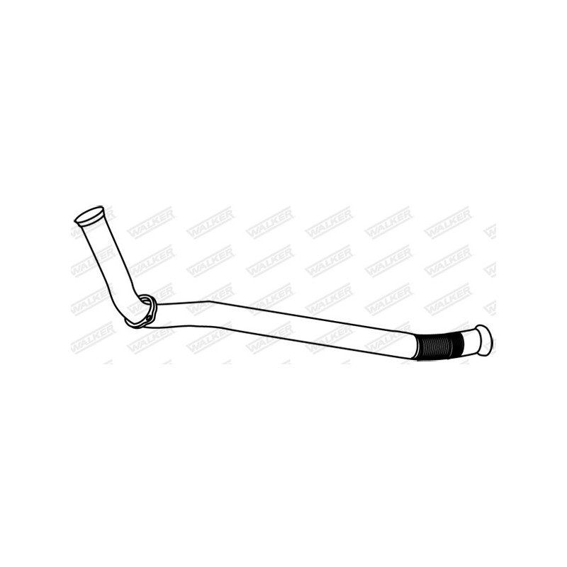 Tuyau d'échappement WALKER