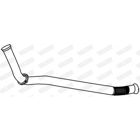 Tuyau d'échappement WALKER