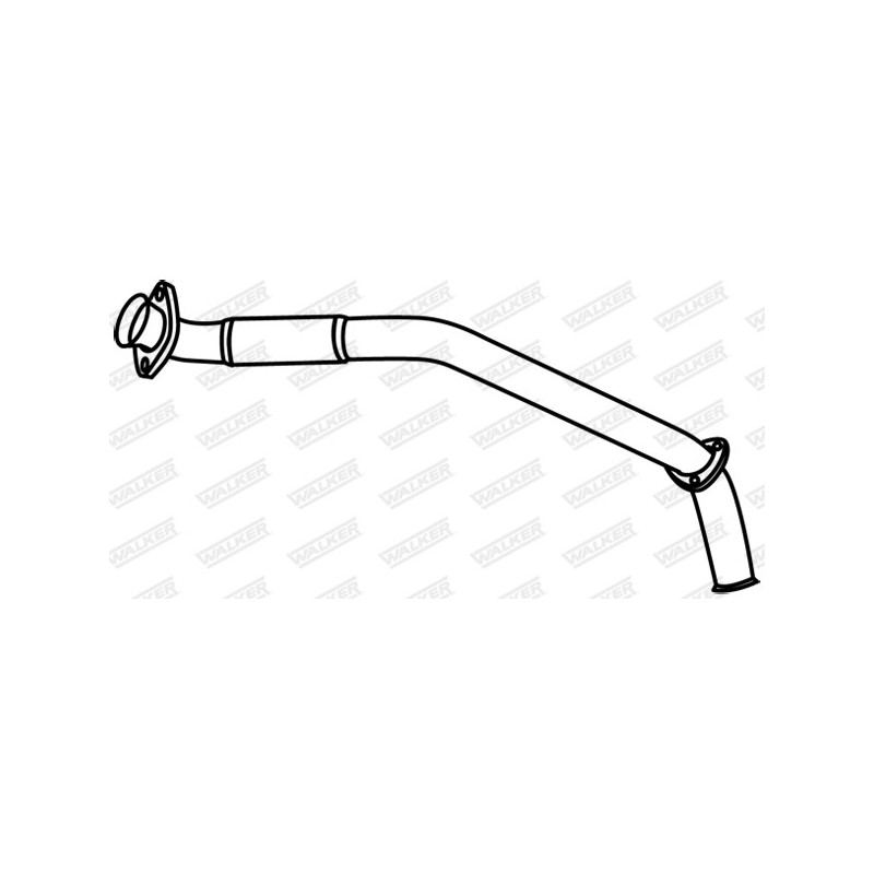 Tuyau d'échappement WALKER