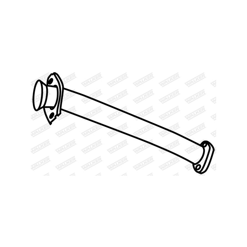 Tuyau d'échappement WALKER