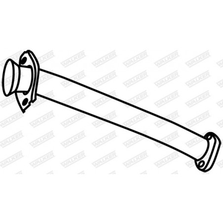 Tuyau d'échappement WALKER