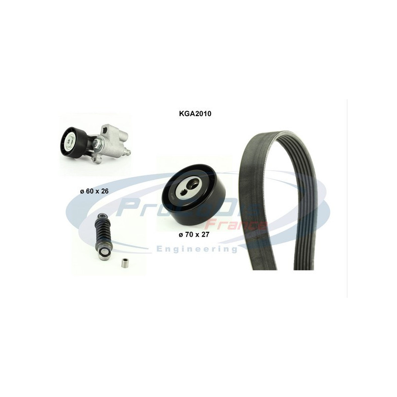Kit de courroies d'accessoire PROCODIS FRANCE