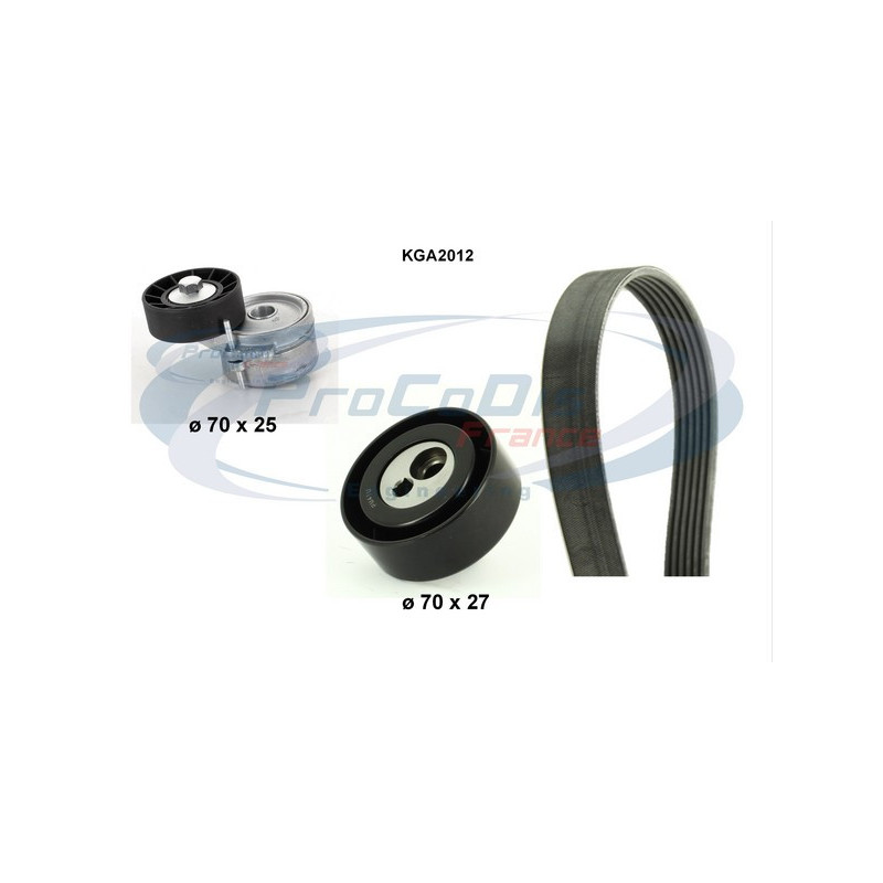 Kit de courroies d'accessoire PROCODIS FRANCE