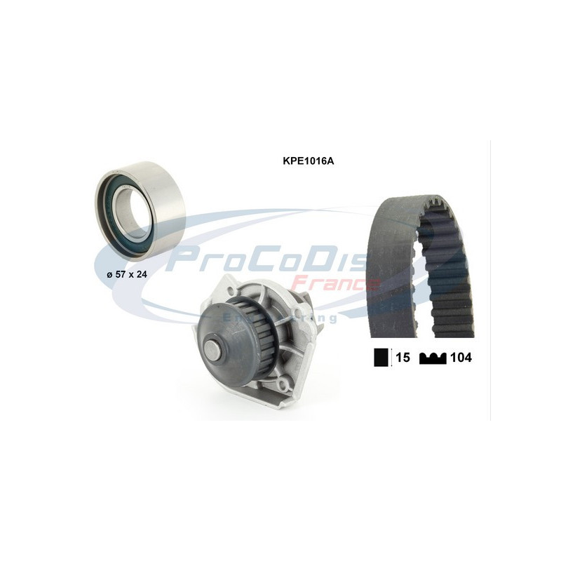 Kit de distribution + pompe à eau PROCODIS FRANCE