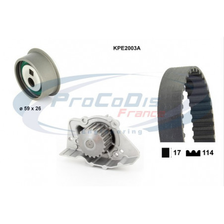 Kit de distribution + pompe...