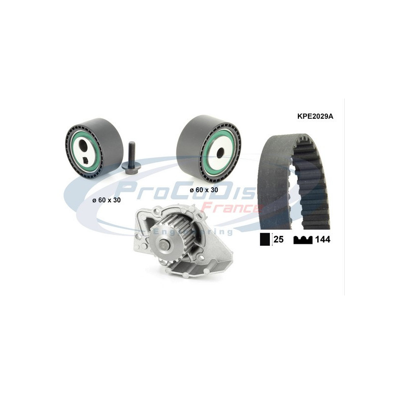 Kit de distribution + pompe à eau PROCODIS FRANCE