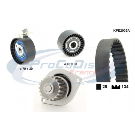 Kit de distribution + pompe...