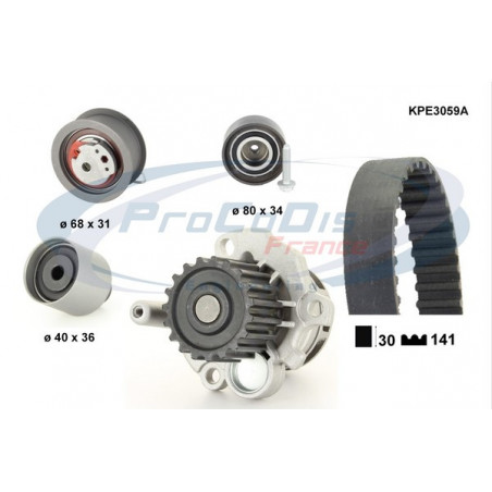 Kit de distribution + pompe...