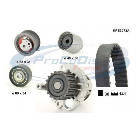 Kit de distribution + pompe à eau PROCODIS FRANCE