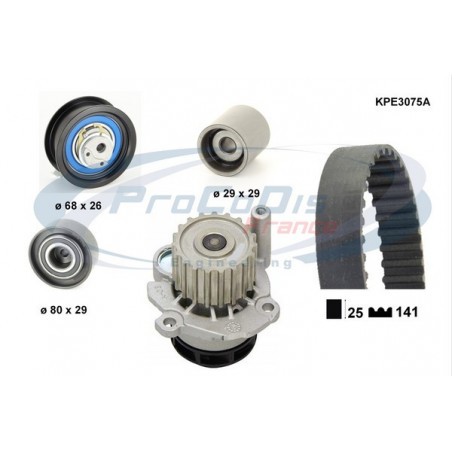 Kit de distribution + pompe à eau PROCODIS FRANCE