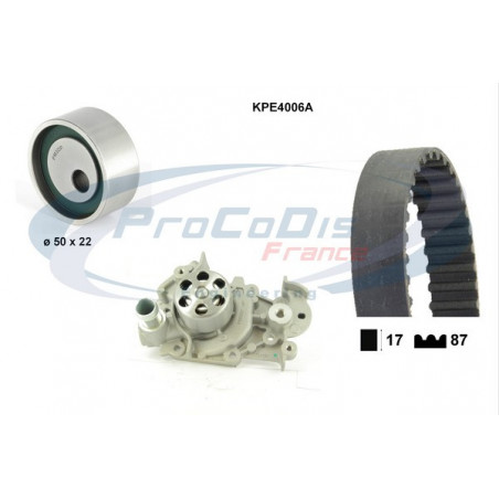 Kit de distribution + pompe à eau PROCODIS FRANCE