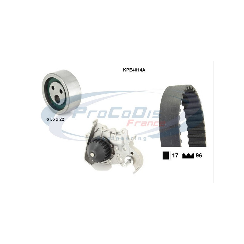 Kit de distribution + pompe à eau PROCODIS FRANCE