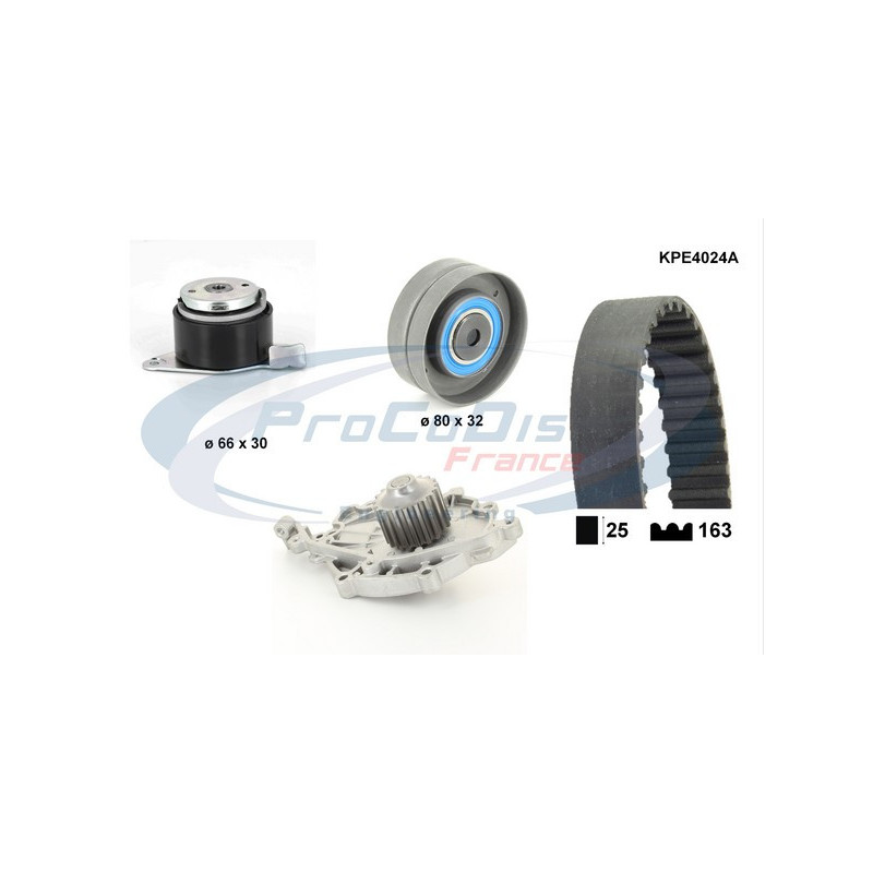 Kit de distribution + pompe à eau PROCODIS FRANCE