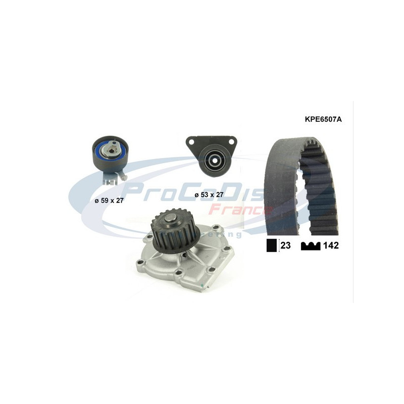 Kit de distribution + pompe à eau PROCODIS FRANCE