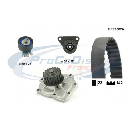 Kit de distribution + pompe...