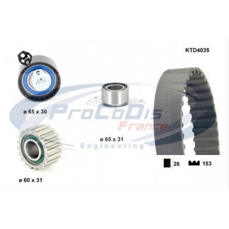 Kit de distribution PROCODIS FRANCE